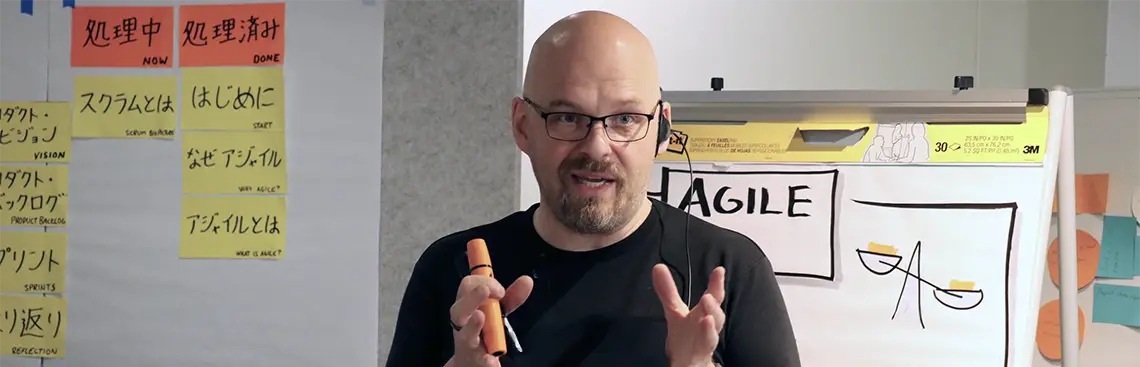 Teemu kouluttaa ketteryyttä