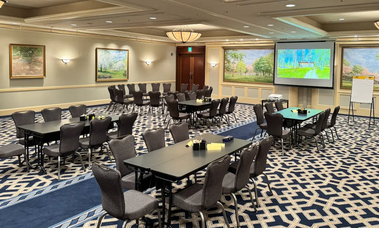 Koulutusluokka Tokiossa muutama vuosi sitten.