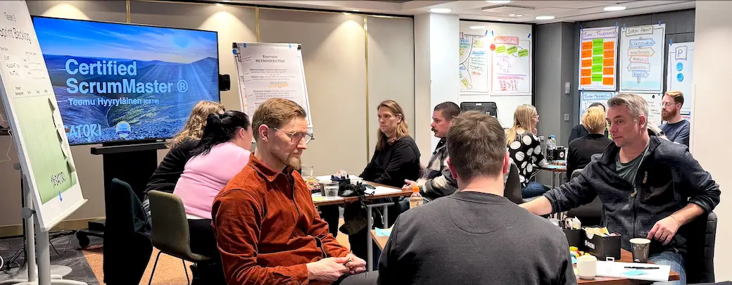 Helsinkin CSM®-kurssi tammikuussa 2026.